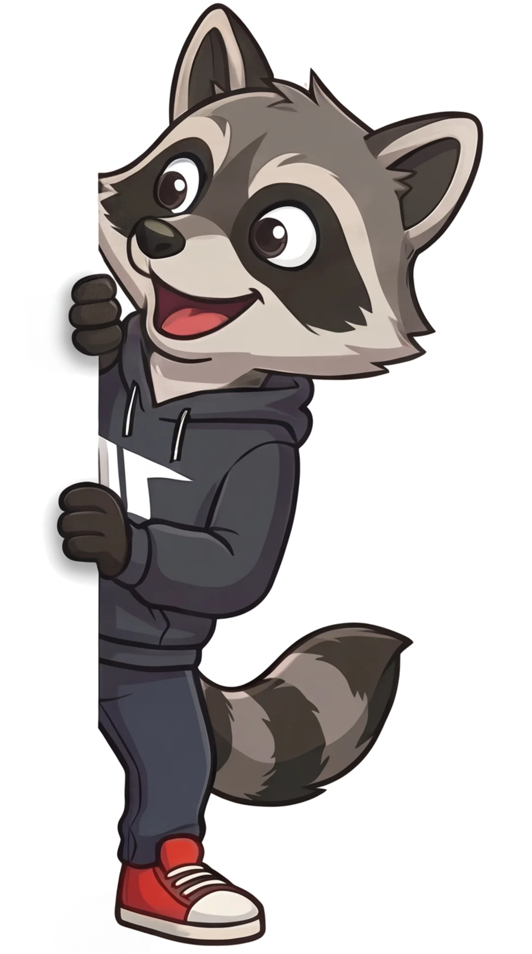 Guaxinim, mascote da TakeCap FT