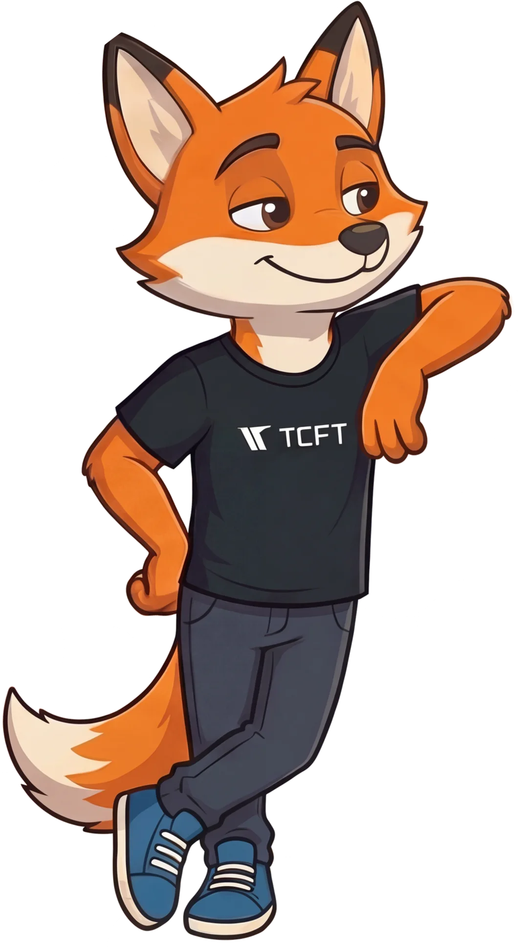 Raposa, um dos mascotes da TakeCap FT