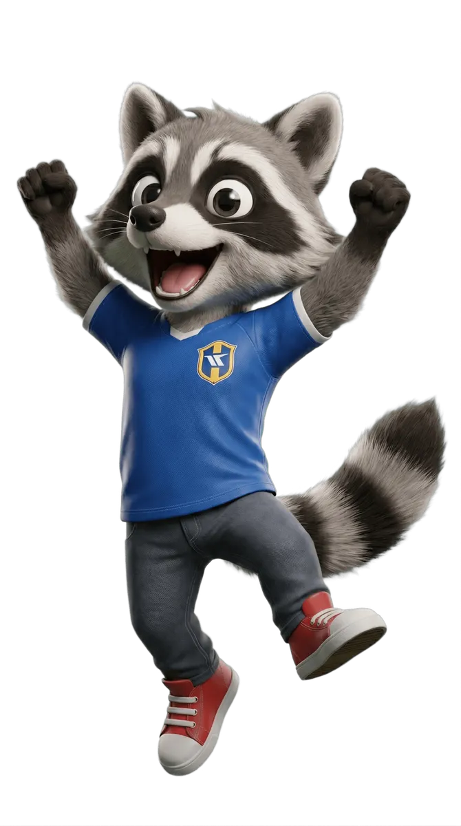 Pip the Raccoon